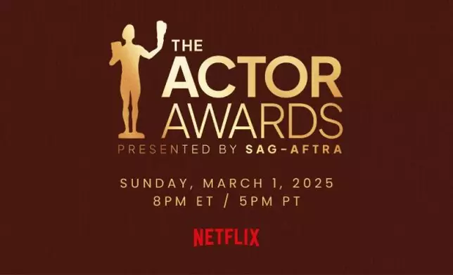 《第32屆美國演員工會獎》日前舉行。第32屆美國演員工會獎官方圖片