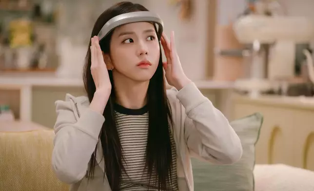 Jisoo直球回應演技爭議。Netflix官方圖片