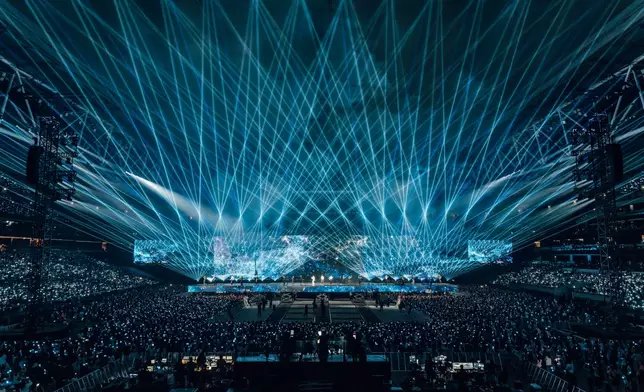 SVT創下K-pop藝人史上首次在香港啟德主場館連續4場售罄的紀錄。主辦單位提供圖片