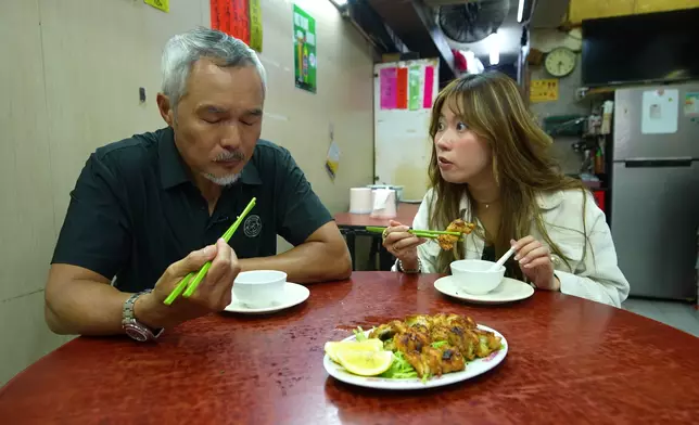 燒煎大白鱔焦香多汁。