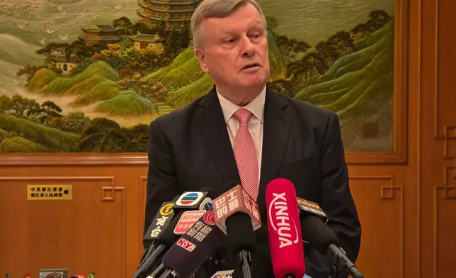 新西蘭商會主席衛德雲。巴士的報記者攝