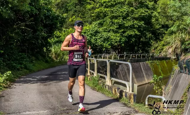 許家傑熱愛跑步。