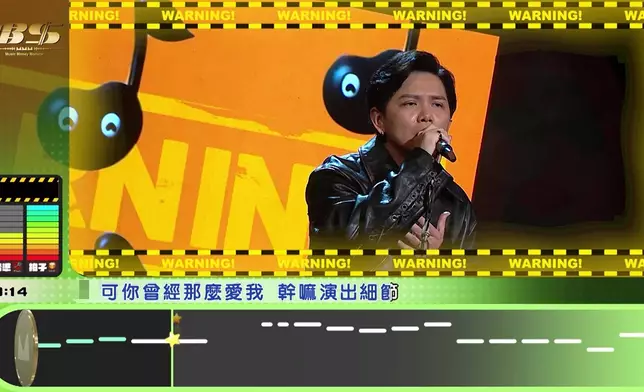 阿億嘅《演員》，聽到主持們拍爛手掌。