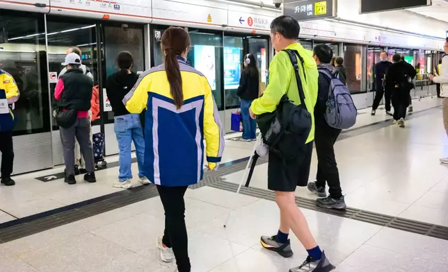 陳志雄表示，有關路軌改道工序，主要是為提升乘客舒適度，對行車時間或安排，不會有太大分別。