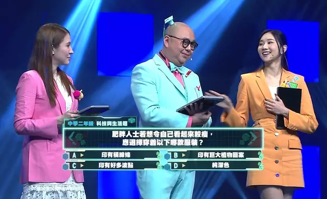 袁文靜竟然叫大家留意Bob的衣著：大家可以諗吓Professor Bob着住咩衫？