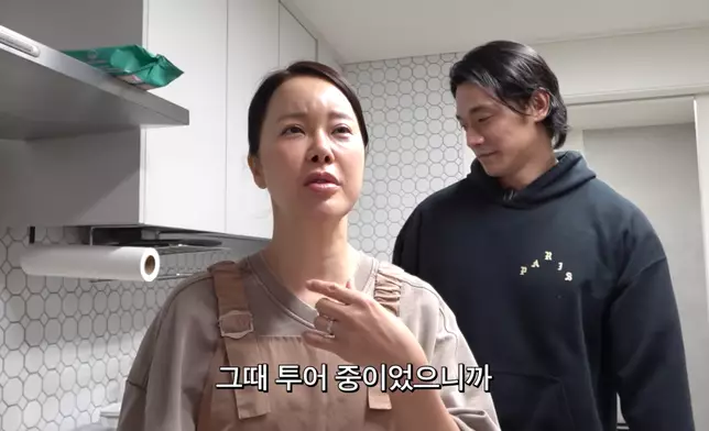 白智榮在影片中首度分享當年懷孕經歷。影片截圖