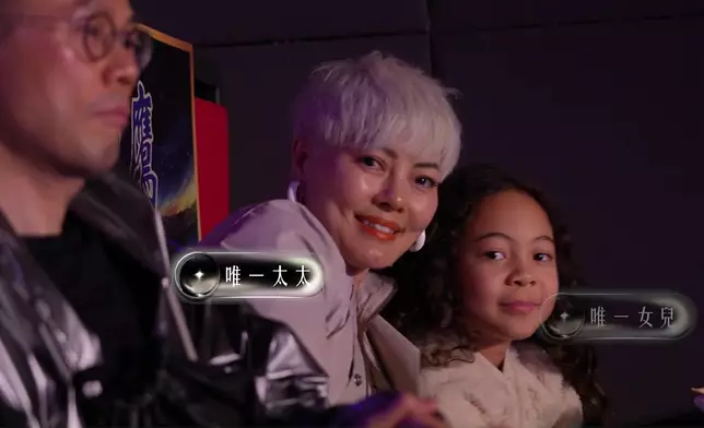 唯一感激妻女到場支持。