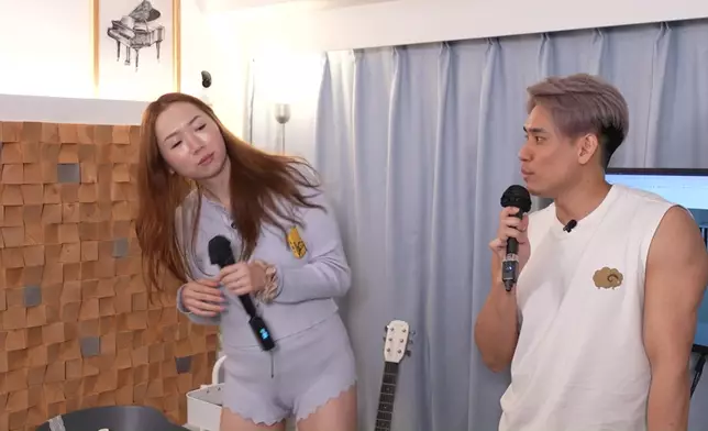 比賽前，馬浩宜苦練「發姣發癲」。