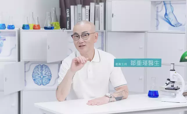 鄒醫生以生動有趣描述，講解「阿媽都唔知」的醫學常識。