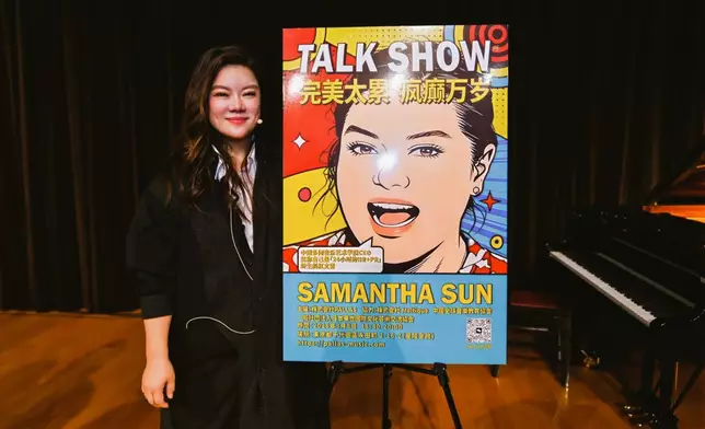 孫穎日前在東京舉行《完美太累 瘋癲萬歲》棟篤笑。