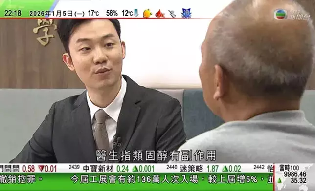 近年經常以醫學專家身份亮相各大電視節目