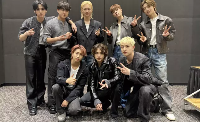 Stray Kids成四冠王。Stray Kids官方X圖片