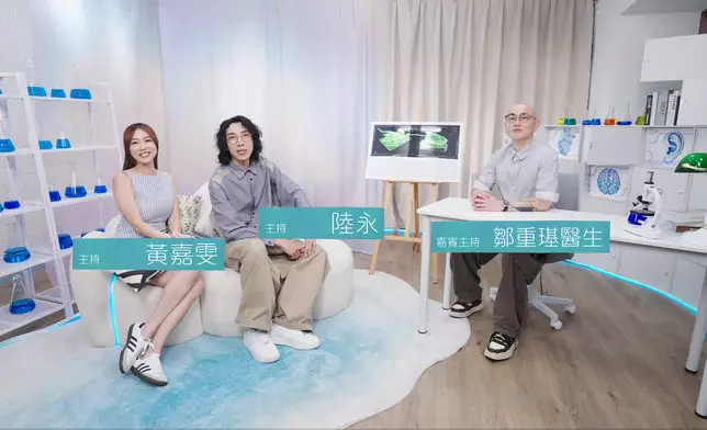 陸永、Carmaney、鄒醫生討論「動物脂肪」好壞。