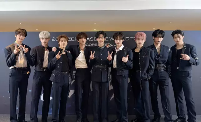 ZB1在安可場演唱會回顧了過往兩年多的作品。ZB1官方圖片