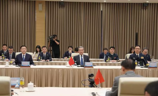 中越外交、國防、公安「3+3」戰略對話機制首次部長級會議星期一(3月16日)在河內舉行。外交部圖片