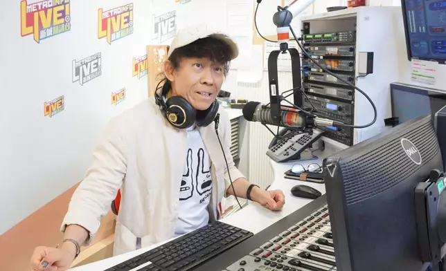 梁繼璋主持新城新節目《盡訴心中情》。