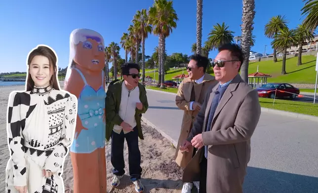 配對到一個白色頭髮木偶為黃翠如時，祥仔即展現神級轉數快：白色頭髮好呀，白頭到老！