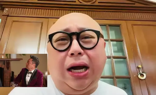 節目組播放了好友胡定欣、林夏薇及林盛斌Bob驚喜片段。