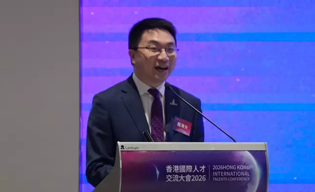 香港優才及專才協會主席、香港理工大學內地發展總監陸海天。巴士的報記者攝