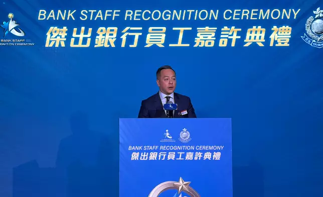 警務處處長周一鳴。巴士的報記者攝