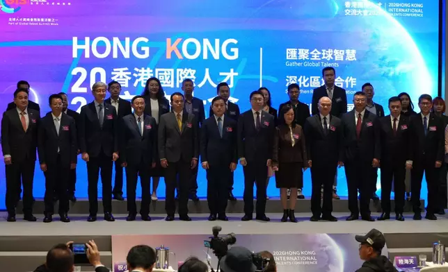 2026香港國際人才交流大會。巴士的報記者攝
