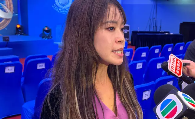 匯立銀行替任行政總裁及合規總監鮑明莉。巴士的報記者攝