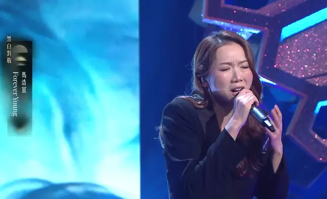 馬浩宜以高難度歌曲《Forever Young》出戰。