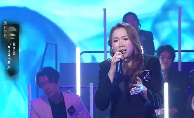 馬浩宜以高難度歌曲《Forever Young》出戰。