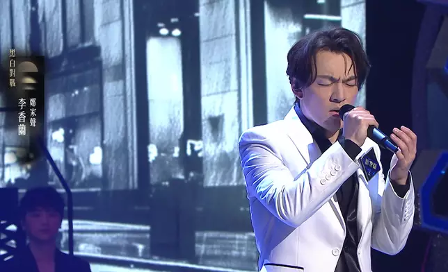 鄭家聲肉緊獻唱《李香蘭》。