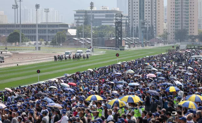 寶馬香港打吡大賽吸引逾72500多人入場觀賽，創下歷來此賽新高。