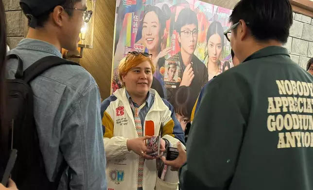 導演白瑋琪謝票