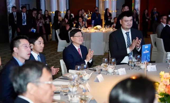 李家超出席晚宴。李家超FB