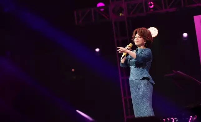 這次巡演被蔡琴視作告別演唱會，一開場她便真摯分享。