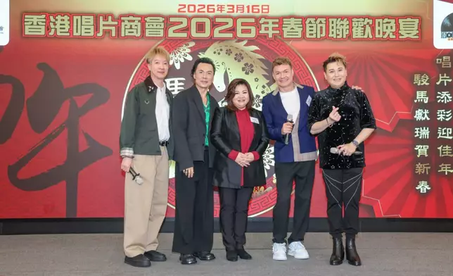 左起：余宜發、歐陽德勛、Mimi Chung、李志剛、歐信希