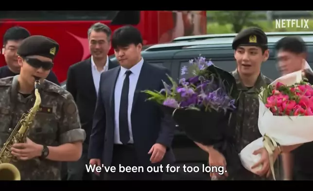 《BTS: The Return》預告。影片截圖