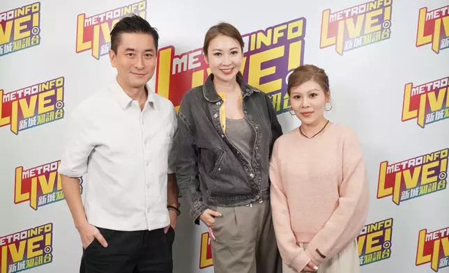 左起：范振鋒、莊思敏、婥絲（香港）美容儀器有限公司香港研發儀器創辦人的Nicole Lam「高力豆沙」