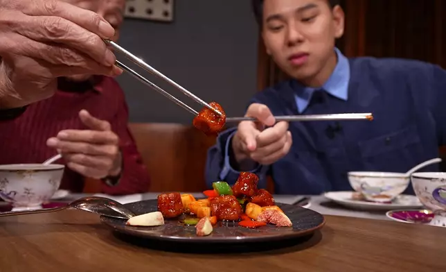 咕嚕肉又稱古滷肉，很考廚師功夫。