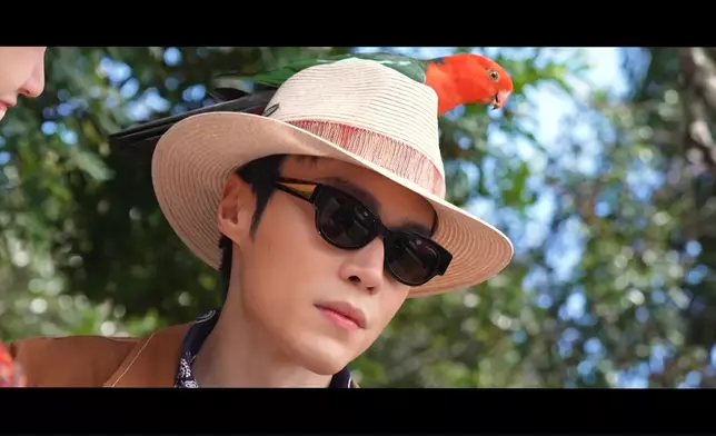 事後更死撐開啟「專業藝人Mode」表示：我唔驚雀！