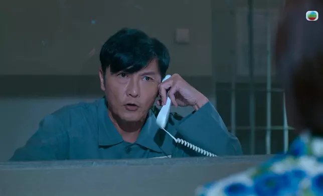 關禮傑與邵美琪在獄中「講數」。