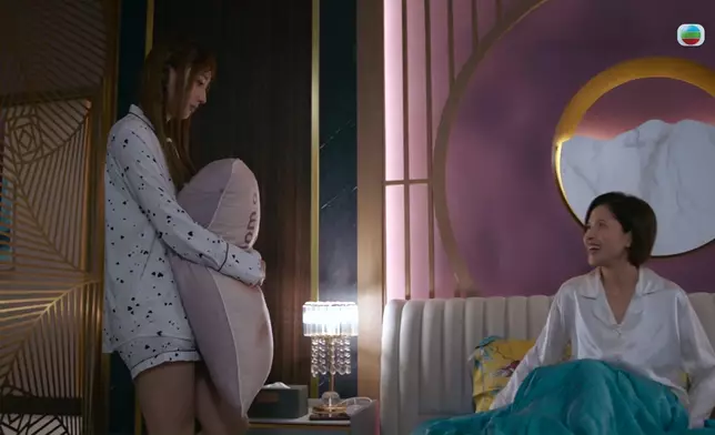 真係好有母女Feel，呢場戲真係兩個都好入戲。