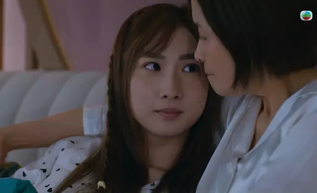 真係好有母女Feel，呢場戲真係兩個都好入戲。