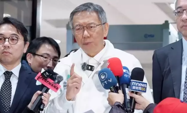 柯文哲。柯文哲Threads圖片