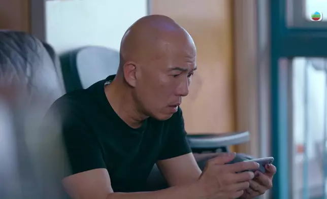 彭迪安今次難得展現慈父肉緊面。