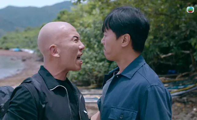 彭迪安今次難得展現慈父肉緊面。