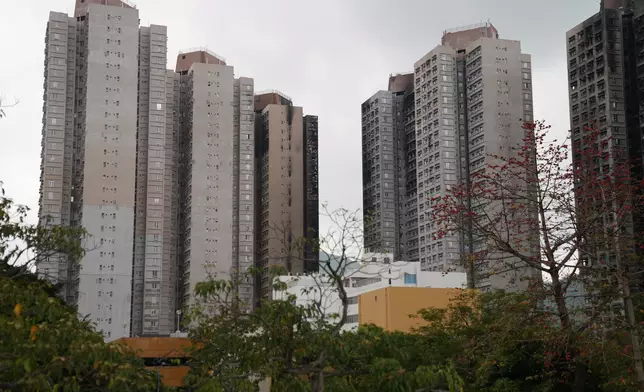 大埔宏福苑。巴士的報記者攝