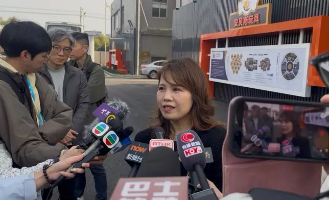 揚州安貝斯玩具人力資源部門負責人施巧燕。巴士的報記者攝