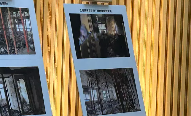 政府星期五（3月27日）公布大埔宏福苑7幢受火樓宇居民返回單位執拾的詳情。巴士的報記者攝