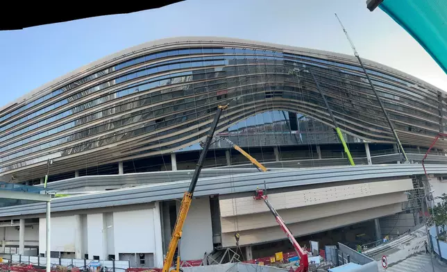 新皇崗口岸聯檢大樓。網上圖片