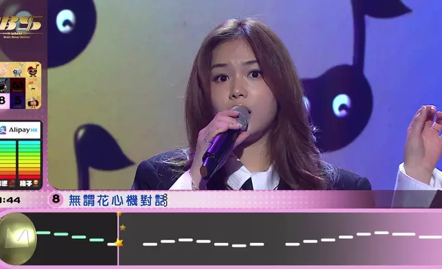 《伸縮自如的愛》唱到任暟晴虛脫，但其實佢唱得相當唔錯。