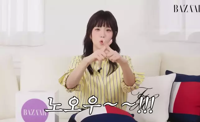 Jisoo在訪問中表示不會與前度復合。影片截圖